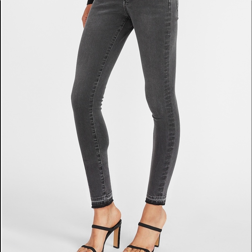 Express mid rise jeans
